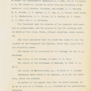 Board of Trustees Minutes, 1897 June 9
