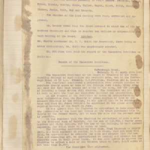 Board of Trustees Minutes, 1899 June 5