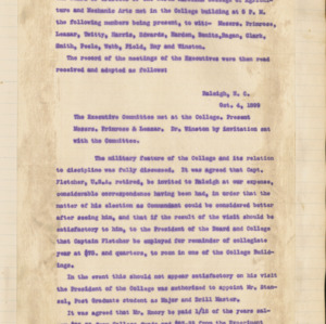 Board of Trustees Minutes, 1900 May 29-30