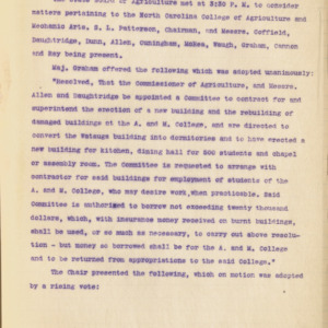 State Board of Agriculture Minutes, 1901 December 5