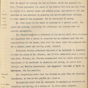 Board of Trustees Minutes, 1902 July 21