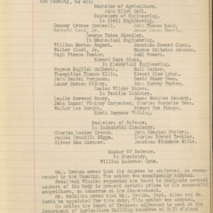 Board of Trustees Minutes, 1903 May 26