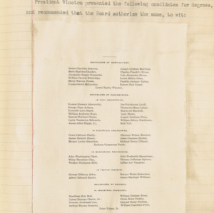 Board of Trustees Minutes, 1906 May 30