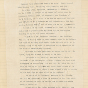 Executive Committee Minutes, 1910 December 22