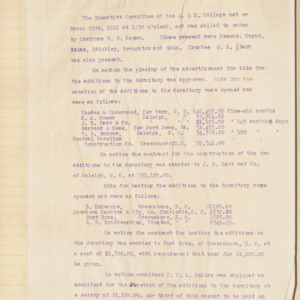 Executive Committee Minutes, 1911 March 29