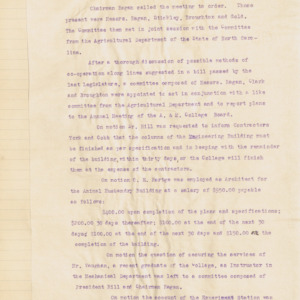 Executive Committee Minutes, 1911 May 4