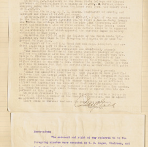 Executive Committee Minutes, 1911 August 14