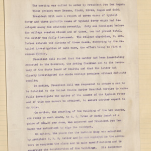 Executive Committee Minutes, 1913 July 10