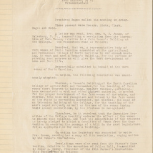 Executive Committee Minutes, 1916 November 28