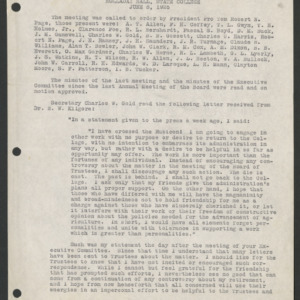 Board of Trustees Minutes, 1925 June 8
