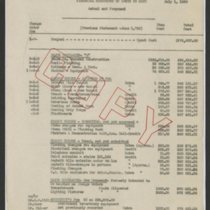 John William Harrelson Records -- Public Works Administration, 1939-1940