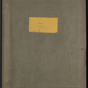 John William Harrelson Records -- Budget, 1941-1942