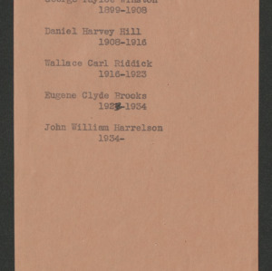 John William Harrelson Records -- Statistics and Data, 1948