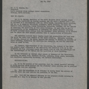 John William Harrelson Records. Alumni Association, 1949