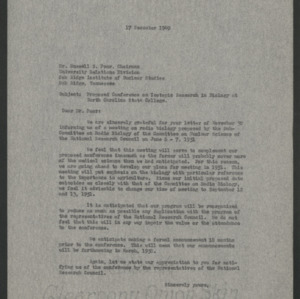 John William Harrelson Records. Oak Ridge Institute of Nuclear Studies, 1949