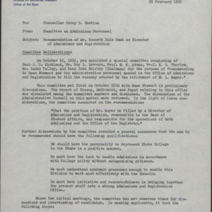 Committees, 1955