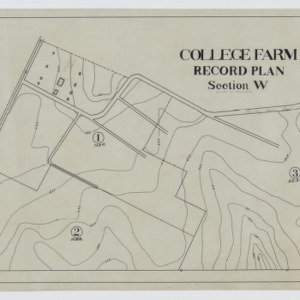 North Carolina State College Farm, Section W, 1924