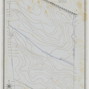 Topographic Map of A and M College Farm, Part No. 3, 1914