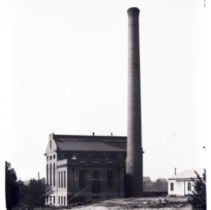 Yarborough Steam Plant, Power House, Campus, circa 1925