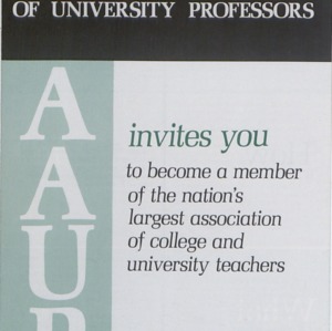 American Association of University Professors :: Correspondence