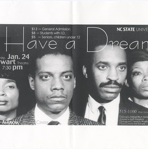 I Have a Dream Performance poster, 1998