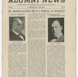 Alumni News, Vol. 6 No. 8, June 1923