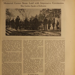 Alumni News, Vol. 5 No. 2, December 1921