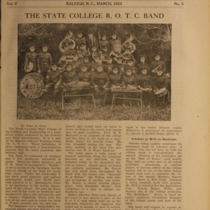 Alumni News, Vol. 5 No. 5, March 1922