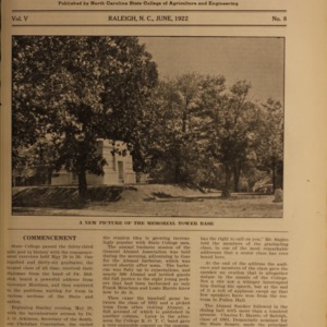 Alumni News, Vol. 5 No. 8, June 1922