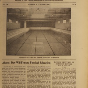 Alumni News, Vol. 8 No. 5, March 1925
