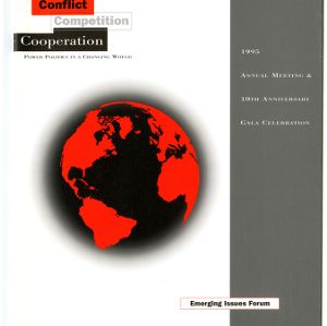 1995 Emerging Issues Forum Program