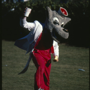 Mr. Wuf mascot, 1981