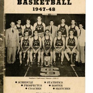 Media guide, Men's basketball, North Carolina State, 1947-48 season