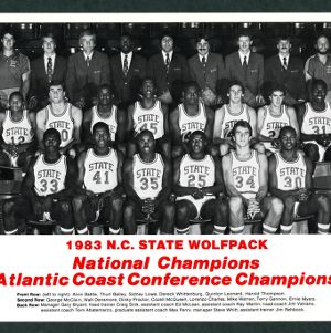 Men's basketball team roster, 1983 season