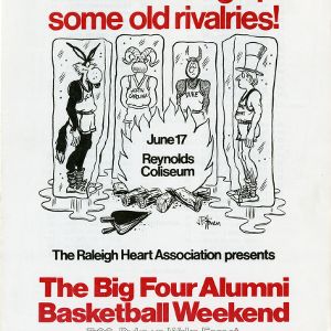 Program, Men's basketball, Duke versus Wake Forest, and North Carolina State versus University of North Carolina at Chapel Hill, 17 June 1978