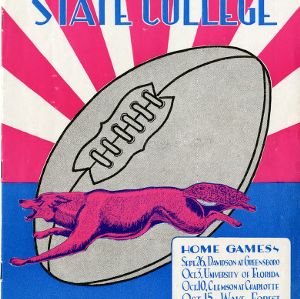 Program, Football, North Carolina State versus University of North Carolina at Chapel Hill, 31 October 1931