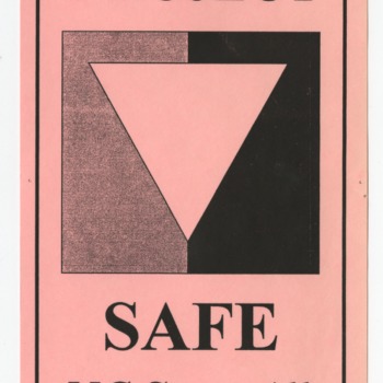 Project Safe -- NC State Ally flyer