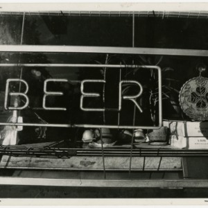 Neon beer sign