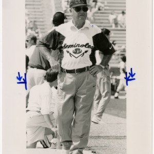 Seminoles Coach standing on field