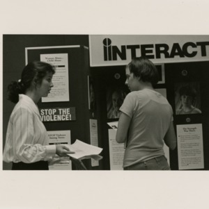 Interact Volunteers at Social Work Fair