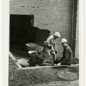 Workers at Unnamed Building construction