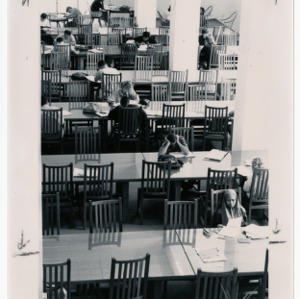 Students study at tables in D. H. Hill Jr. Library