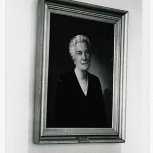 Portrait painting of Jane S. McKimmon