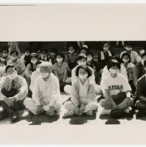 Taiwanese Student protest sit in