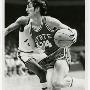 NC State basketball player number thirty-four