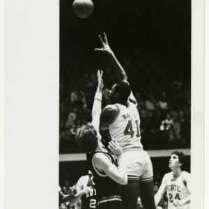 NC State's Thurl Bailey against Loyola