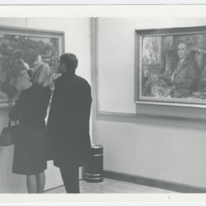 Couple Viewing Artwork