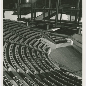 Auditorium seating at Stewart Theatre