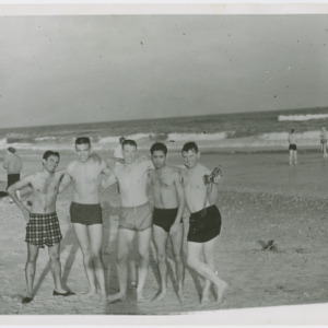 Group at the beach
