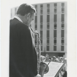 Jim Crawford playing Saxophone